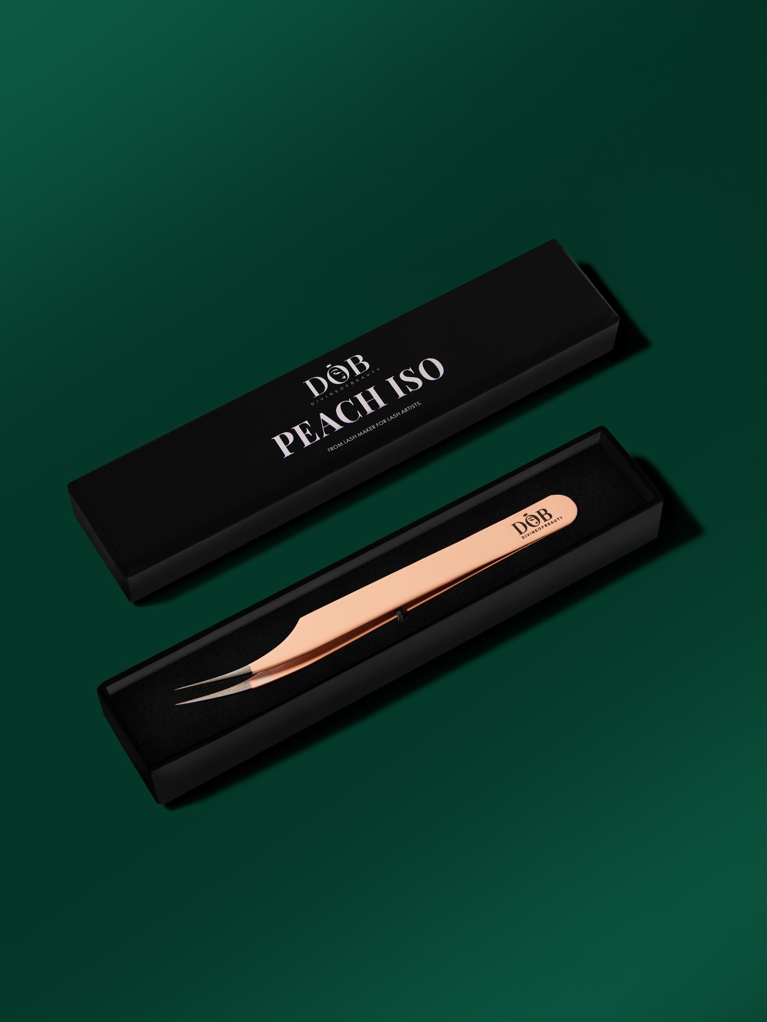Peach Isolier Pinzette